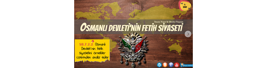 7. Sınıf Sosyal Bilgiler Osmanlı Devleti'nin Fetih Politikası Sunu